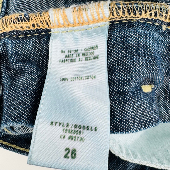 Y2K Guess Embroidered Flared Denim Maxi Skirt Size 26 Roses Western Boho - Picture 3 of 10